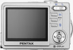 Pentax's Optio 50L digital camera. Courtesy of Pentax, with modifications by Michael R. Tomkins.