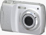 Pentax's Optio E30 digital camera. Courtesy of Pentax, with modifications by Michael R. Tomkins.