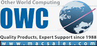 Other World Computing's logo. Click here to visit the Other World Computing website!