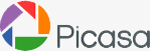 Picasa's logo. Courtesy of Google. Click here to visit the Google Picasa website!