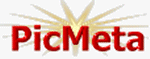 PicMeta Software's logo. Click here to visit the PicMeta website!