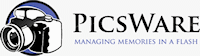 PicsWare's logo. Click here to visit the PicsWare website!
