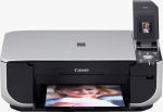 Canon's PIXMA MP470 photo all-in-one printer. Courtesy of Canon, with modifications by Michael R. Tomkins.