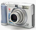 Canon's PowerShot A10 digital camera. Copyright (c) 2001, The Imaging Resource.  All rights reserved.
