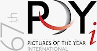The 67th annual Pictures of the Year International competition logo. Click here to visit the POYi website!
