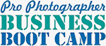 Pro Photographer Business Boot Camp logo. Click here to visit the Pro Photographer Business Boot Camp website!