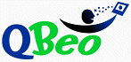 QBeo's logo. Click here to visit the QBeo website!
