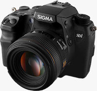 Sigma's SD1 digital SLR. Photo provided by Sigma Corp.