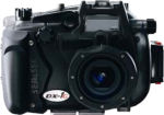 Sea&Sea's DX-1G digital camera. Courtesy of Sea&Sea, with modifications by Michael R. Tomkins.