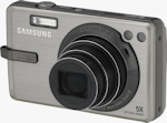 Samsung's SL820 digital camera. Photo provided by Samsung Electronics America Inc.