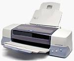 Epson's Stylus Photo 1280 inkjet printer. Copyright (c) 2001, The Imaging Resource. All rights reserved.