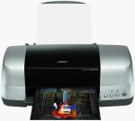 Epson's Stylus Photo 900 photo printer. Courtesy of Epson, with modifications by Michael R. Tomkins.