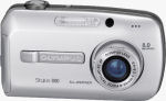 Olympus' Stylus 800 digital camera. Courtesy of Olympus, with modifications by Michael R. Tomkins.