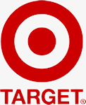 Target's logo. Click here to visit the Target website!