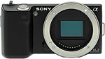 Sony Alpha NEX-5 digital camera. Copyright © 2010, The Imaging Resource. All rights reserved.