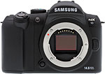 Samsung NX10 digital camera. Copyright © 2010, The Imaging Resource. All rights reserved.