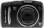 Canon PowerShot SX120 IS digital camera. Copyright © 2009, The Imaging Resource. All rights reserved.