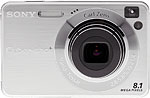 Sony Cyber-shot  digital camera. Copyright © 2008, The Imaging Resource. All rights reserved.