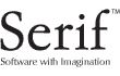 Serif's logo. Click here to visit the Serif website!