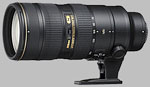 Nikon 70-200mm f/2.8G AF-S ED VR II Nikkor lens.