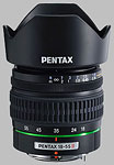 Pentax 18-55mm f/3.5-5.6 AL II SMC DA lens.