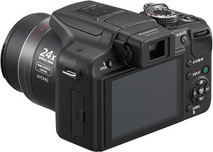 Panasonic's Lumix DMC-FZ47 digital camera. Photo provided by Panasonic Consumer Electronics Co. Click for a bigger picture!