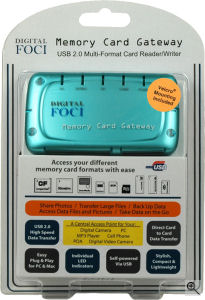Digital Foci's Memory Card Gateway. Courtesy of Digital Foci, with modifications by Michael R. Tomkins. Click for a bigger picture!