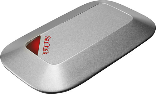 Another view of the SanDisk Memory Vault. Photo provided by SanDisk Corp. Click for a bigger picture!