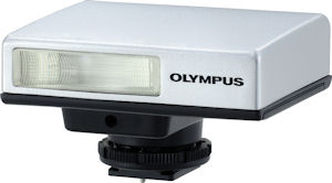 Olympus' FL-14 flash unit. Photo provided by Olympus Imaging America Inc. Click for a bigger picture!