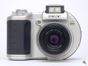 Sony's MVC-CD250 digital camera. Copyright © 2002, The Imaging Resource. All rights reserved. Click for a bigger picture!