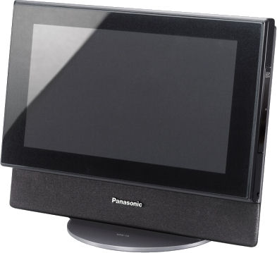 Angled view of Panasonic's MW10 photo frame. Photo provided by Panasonic.