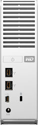 WD's My Book Studio external hard drive, rear view. Photo provided by Western Digital Corp. Click for a bigger picture!