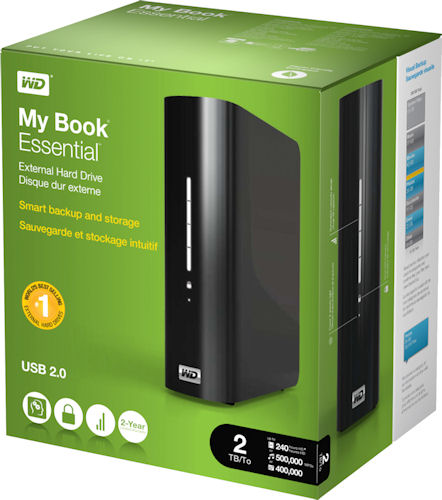 Western Digital My Book Essential Edition. Photo provided by Western Digital Corp. Click for a bigger picture!