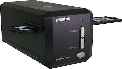 Plustek's OpticFilm 7600i AI film scanner. Photo provided by Plustek Technology Inc. Click for a bigger picture!
