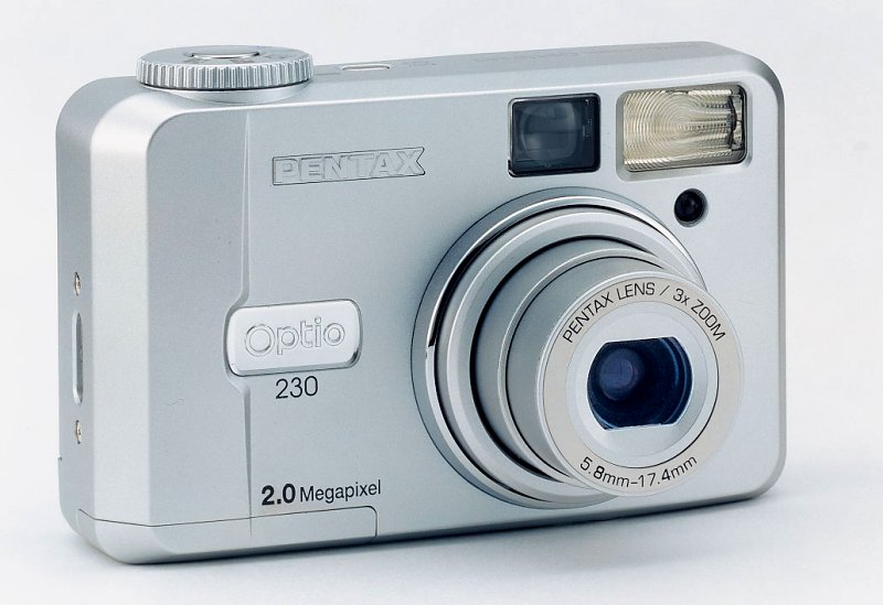 NEWS! - Pentax announces Optio 230 digital camera!