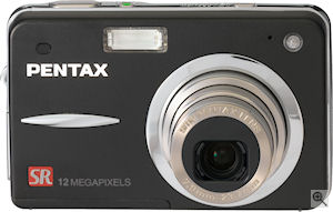 Pentax's Optio A40 digital camera. Courtesy of Pentax, with modifications by Michael R. Tomkins. Click for a bigger picture!