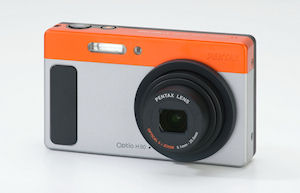 Pentax's Optio H90 digital camera. Photo provided by Pentax. Click for a bigger picture!