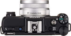 The Pentax Q compact system camera. Photo provided by Pentax Imaging Co. Click for a bigger picture!
