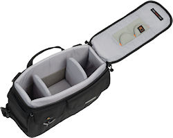 Lowepro's Photo Runner 100 camera bag - inside view. Photo provided by Maxwell International Australia. Click for a bigger picture!