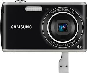 Samsung's PL90 digital camera. Photo provided by Samsung Electronics Co. Ltd. Click for a bigger picture!