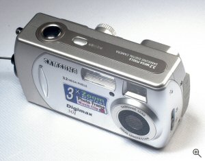 Samsung's Digimax 301 digital camera. Copyright © 2004, The Imaging Resource. All rights reserved. Click for a bigger picture!
