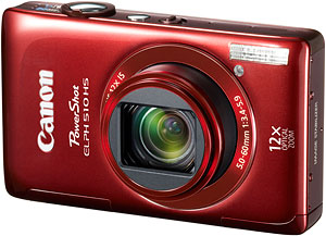 Canon's PowerShot ELPH 510 HS digital camera. Image provided by Canon USA Inc. Click for a bigger picture!