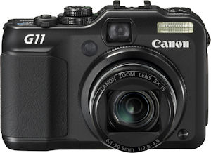 Canon's PowerShot G11 digital camera. Photo provided by Canon USA Inc. Click for a bigger picture!