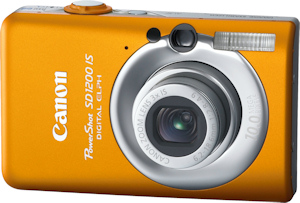 Canon's PowerShot SD1200 IS. Photo provided by Canon USA Inc. Click for a bigger picture!