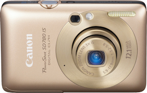 Canon's PowerShot SD780 IS. Photo provided by Canon USA Inc. Click for a bigger picture!