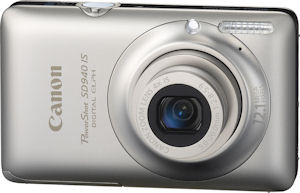 Canon's PowerShot SD940 IS digital camera. Photo provided by Canon USA Inc. Click for a bigger picture!