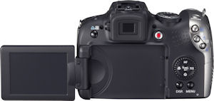 Canon's PowerShot SX20 IS digital camera. Photo provided by Canon USA Inc. Click for a bigger picture!