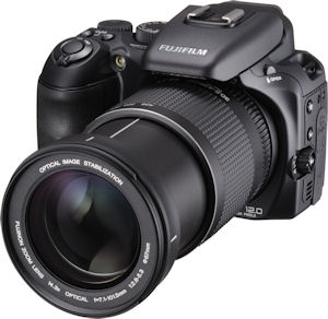 Fujifilm's FinePix S200EXR digital camera. Photo provided by Fujifilm USA Inc. Click for a bigger picture!