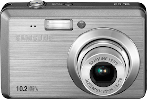 Samsung SL102 digital camera. Photo provided by Samsung Electronics America Inc. Click for a bigger picture!