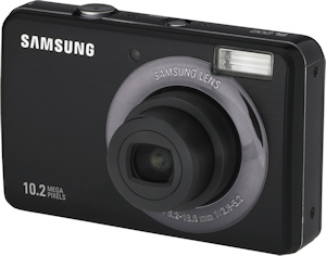Samsung's SL202 digital camera. Photo provided by Samsung Electronics America Inc. Click for a bigger picture!